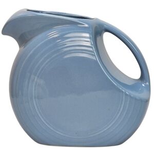 Fiesta 67 Oz. Large Disc Pitcher In Retired Periwinkle Blue Glaze, Lead Free,EUC